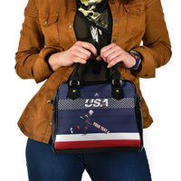 Custom USA Ice Hockey Shoulder Handbag Go Champions