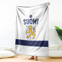 Finland Ice Hockey Blanket Go Suomi Go