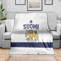 Finland Ice Hockey Blanket Go Suomi Go