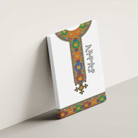 Ethiopia Saba Kemis Canvas Wall Art Habesha Style