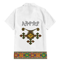 Ethiopia Saba Kemis Family Matching Mermaid Dress and Hawaiian Shirt Habesha Style LT15