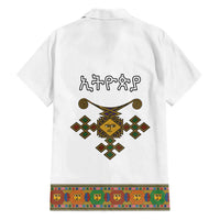 Ethiopia Saba Kemis Hawaiian Shirt Habesha Style LT15