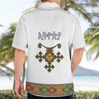 Ethiopia Saba Kemis Hawaiian Shirt Habesha Style LT15