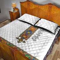 Ethiopia Saba Kemis Quilt Bed Set Habesha Style