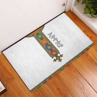 Ethiopia Saba Kemis Rubber Doormat Habesha Style