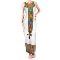 Ethiopia Saba Kemis Tank Maxi Dress Habesha Style LT15