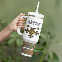 Ethiopia Saba Kemis Tumbler With Handle Habesha Style