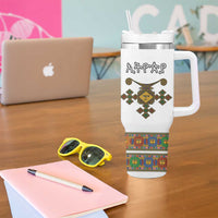 Ethiopia Saba Kemis Tumbler With Handle Habesha Style