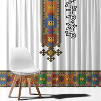 Ethiopia Saba Kemis Window Curtain Habesha Style