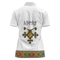 Ethiopia Saba Kemis Women Polo Shirt Habesha Style LT15