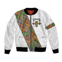 Ethiopia Saba Kemis Bomber Jacket Sash Style
