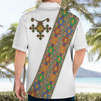 Ethiopia Saba Kemis Hawaiian Shirt Sash Style