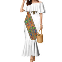 Ethiopia Saba Kemis Mermaid Dress Sash Style