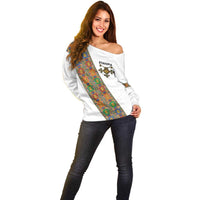 Ethiopia Saba Kemis Off Shoulder Sweater Sash Style