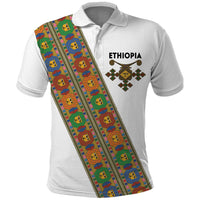 Ethiopia Saba Kemis Polo Shirt Sash Style