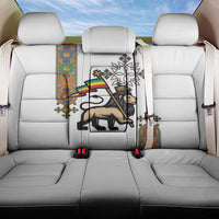 Ethiopia Saba Kemis Back Car Seat Cover Ethiopian Cross Lion Of Judah