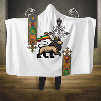 Ethiopia Saba Kemis Hooded Blanket Ethiopian Cross Lion Of Judah
