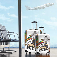 Ethiopia Saba Kemis Luggage Cover Ethiopian Cross Lion Of Judah