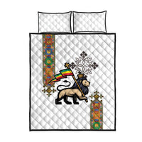 Ethiopia Saba Kemis Quilt Bed Set Ethiopian Cross Lion Of Judah