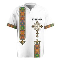 Ethiopia Saba Kemis Rugby Jersey Ethiopian Cross Lion Of Judah