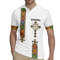 Ethiopia Saba Kemis Rugby Jersey Ethiopian Cross Lion Of Judah