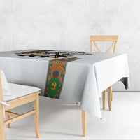 Ethiopia Saba Kemis Tablecloth Ethiopian Cross Lion Of Judah