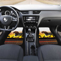 Happy Africa Day Car Mats African Safari With Map