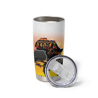Happy Africa Day Tumbler Cup African Safari With Map