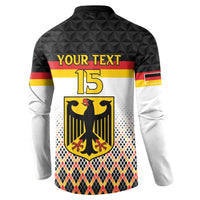 Custom Germany Hockey Button Sweatshirt Go Trager der Adler