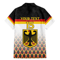 Custom Germany Hockey Family Matching Mermaid Dress and Hawaiian Shirt Go Trager der Adler