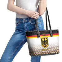 Custom Germany Hockey Leather Tote Bag Go Trager der Adler