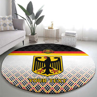 Custom Germany Hockey Round Carpet Go Trager der Adler