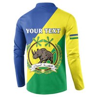 Personalized Sudan 1956-1970 Button Sweatshirt Secretary Bird Coat Of Arms