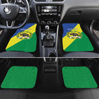 Personalized Sudan 1956-1970 Car Mats Secretary Bird Coat Of Arms