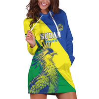 Personalized Sudan 1956-1970 Hoodie Dress Secretary Bird Coat Of Arms