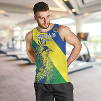 Personalized Sudan 1956-1970 Men Tank Top Secretary Bird Coat Of Arms