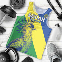 Personalized Sudan 1956-1970 Men Tank Top Secretary Bird Coat Of Arms