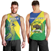 Personalized Sudan 1956-1970 Men Tank Top Secretary Bird Coat Of Arms