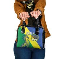 Personalized Sudan 1956-1970 Shoulder Handbag Secretary Bird Coat Of Arms