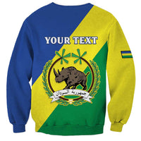 Personalized Sudan 1956-1970 Sweatshirt Secretary Bird Coat Of Arms