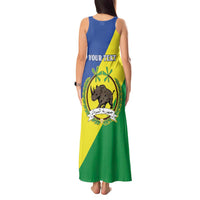 Personalized Sudan 1956-1970 Tank Maxi Dress Secretary Bird Coat Of Arms