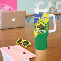 Personalized Sudan 1956-1970 Tumbler With Handle Secretary Bird Coat Of Arms