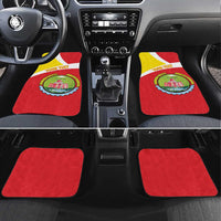 Personalized Ethiopia Amhara Region Car Mats Coat Of Arms With Map