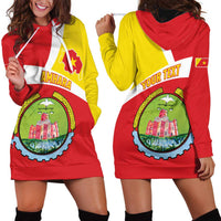 Personalized Ethiopia Amhara Region Hoodie Dress Coat Of Arms With Map