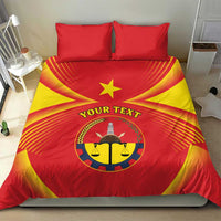Personalized Ethiopia Tigray Region Bedding Set Coat Of Arms With Map