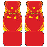 Personalized Ethiopia Tigray Region Car Mats Coat Of Arms With Map