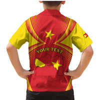 Personalized Ethiopia Tigray Region Family Matching Mermaid Dress and Hawaiian Shirt Coat Of Arms With Map