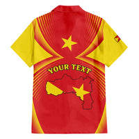 Personalized Ethiopia Tigray Region Hawaiian Shirt Coat Of Arms With Map