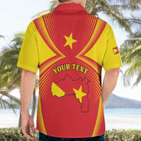 Personalized Ethiopia Tigray Region Hawaiian Shirt Coat Of Arms With Map