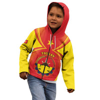 Personalized Ethiopia Tigray Region Kid Hoodie Coat Of Arms With Map